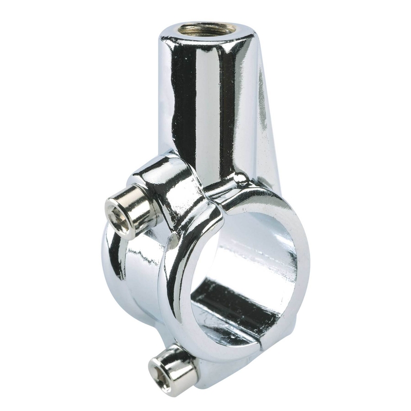 Support de rétroviseur chromé 22 mm gauche