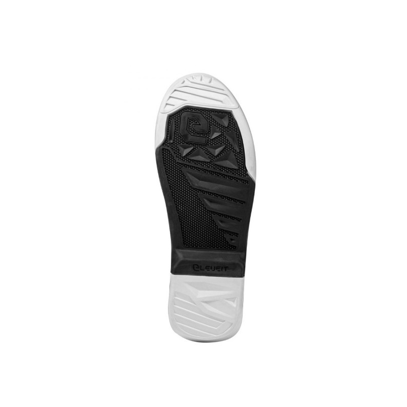 Bottes moto Eleveit X PRIVILEGE blanc-noir
