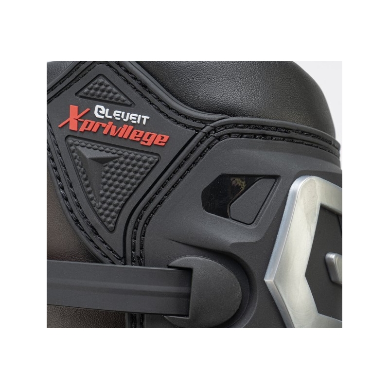 Bottes moto Eleveit X PRIVILEGE WP ENDURO noir-marron