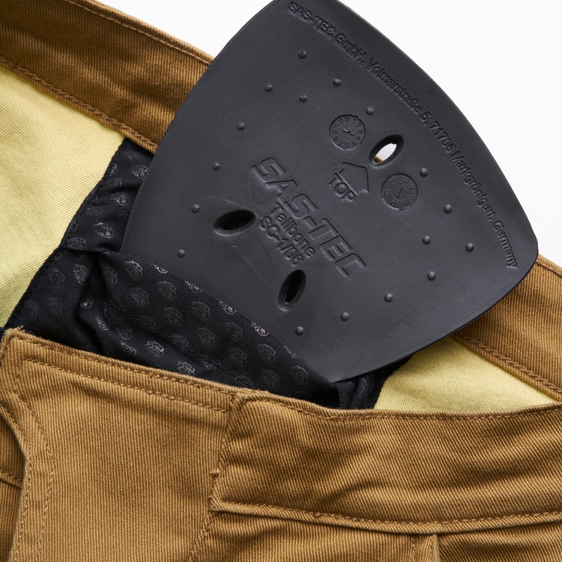 Jeans moto BROGER Alaska II marron clair