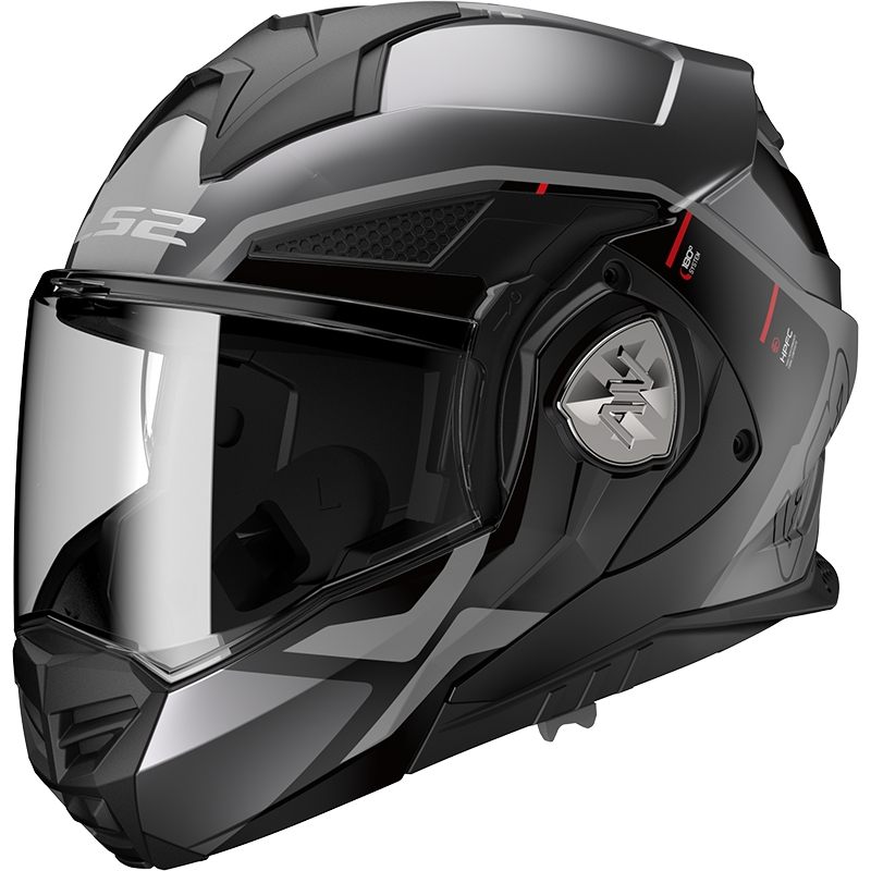 Casque moto pliable LS2 FF901 Advant X Metryk en titane