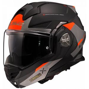 Casque Moto Modulable LS2 FF901 Advant X Oblivion Noir-Rouge-Titane