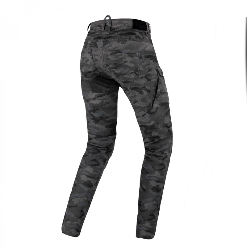Jeans moto Shima Giro 2.0 camo pour femmes soldes