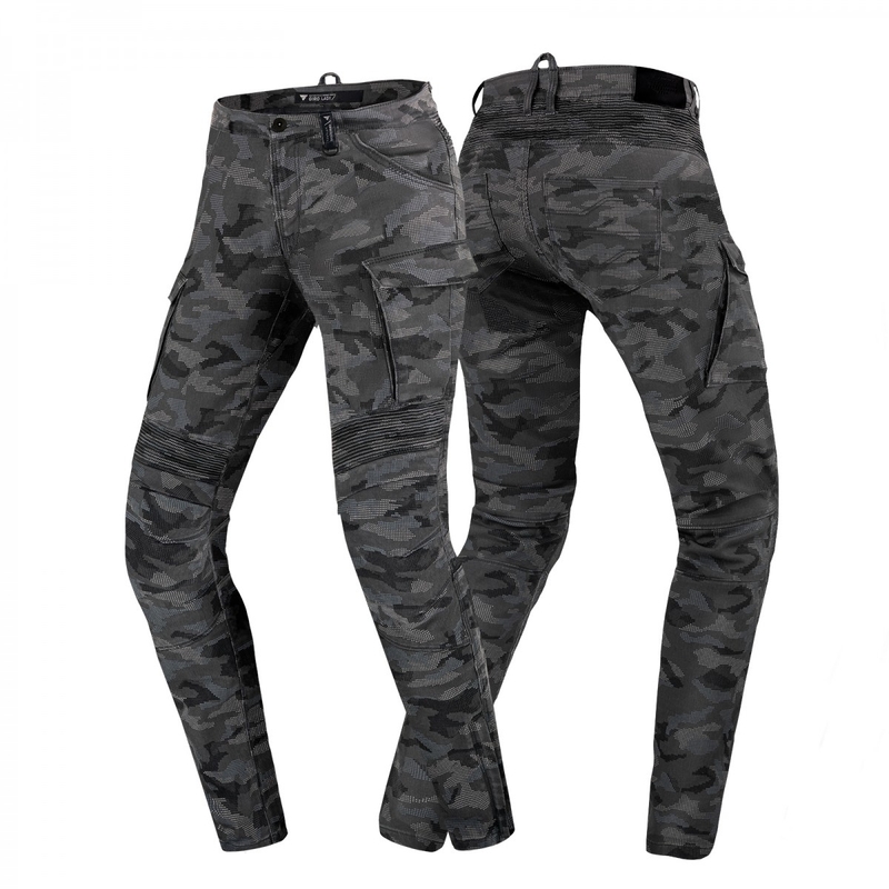 Jeans moto Shima Giro 2.0 camo pour femmes soldes