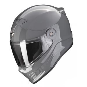 Casque moto SCORPION COVERT FX gris ciment