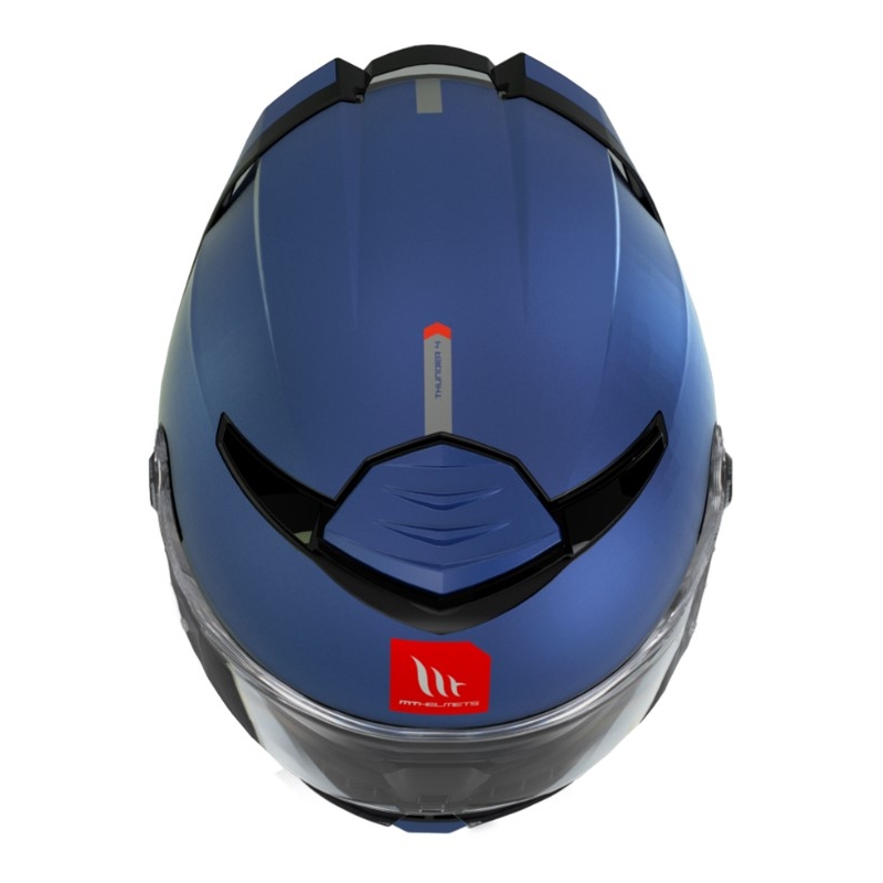 Casque moto intégral MT FF118SV Thunder 4 SV bleu mat soldes