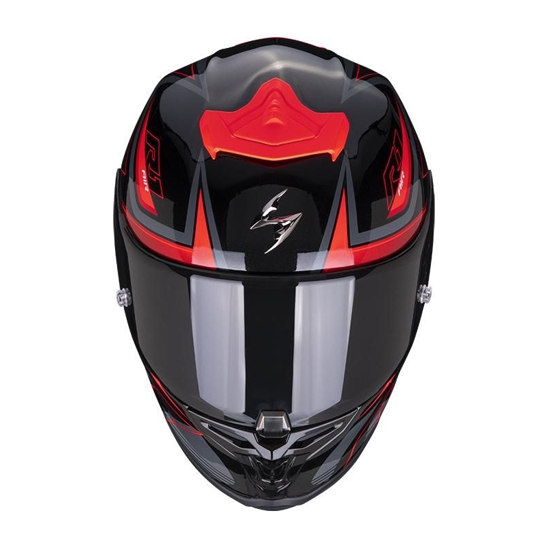 Integrální přilba na motorku Scorpion EXO-R1 EVO Air Gaz černo-červená