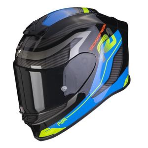 Casque moto intégral SCORPION EXO-R1 EVO AIR VATIS noir-bleu