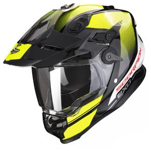 Casque moto enduro SCORPION ADF-9000 AIR Trail noir-jaune fluo