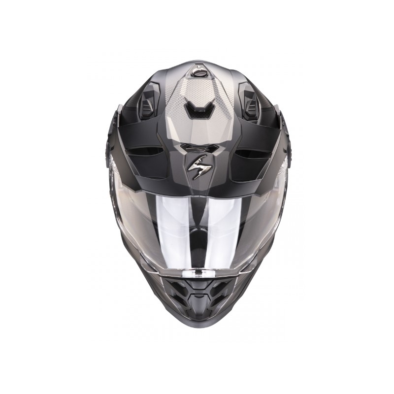 Casque moto enduro SCORPION ADF-9000 AIR Trail noir-argenté
