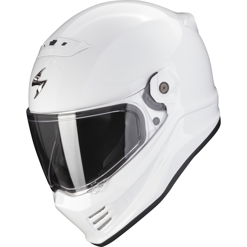 Casque moto intégral SCORPION COVERT FX blanc