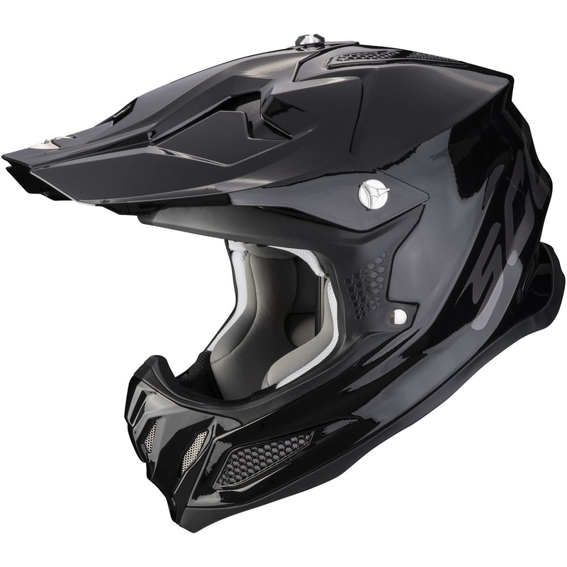 Casque de motocross Scorpion VX-22 Air Solid noir