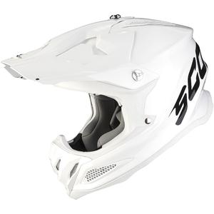 Casque de motocross Scorpion VX-22 Air Solid blanc