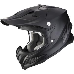 Casque de motocross Scorpion VX-22 Air Solid noir mat