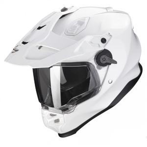 Casque moto enduro SCORPION ADF-9000 AIR Solid pearl white