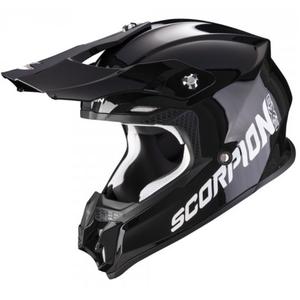 Casque de motocross Scorpion VX-16 EVO AIR Solid black
