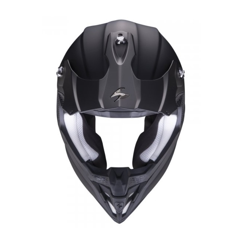 Casque de motocross Scorpion VX-16 EVO AIR Solid black matt