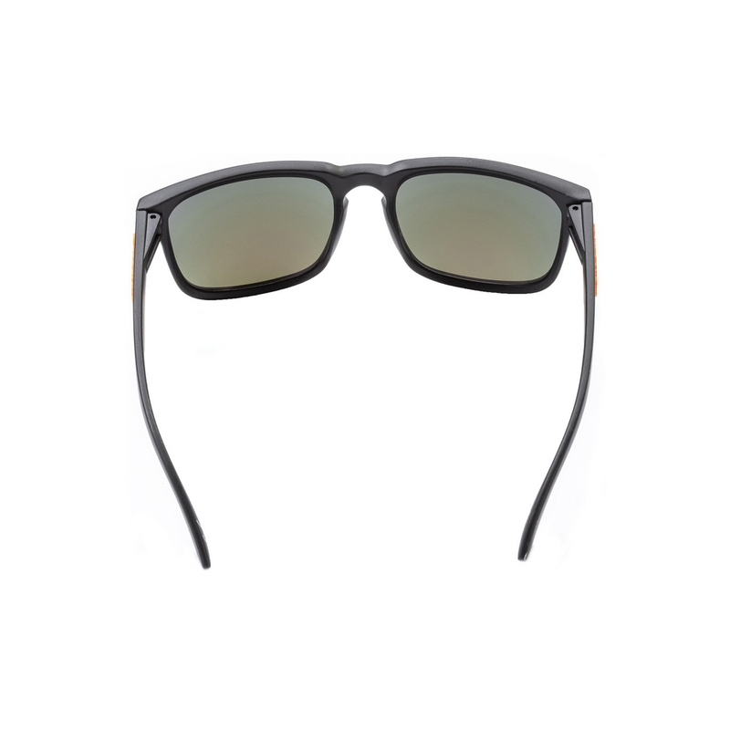 Lunettes de soleil Meatfly Memphis noir et orange
