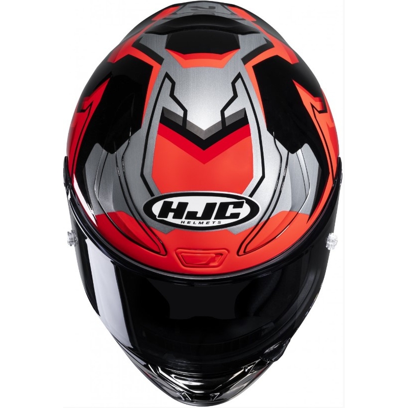 HJC RPHA 1 Nomaro MC1 noir-argent-rouge casque moto intégral