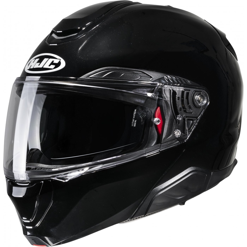 Casque moto modulable HJC RPHA 91 Solid noir métallisé