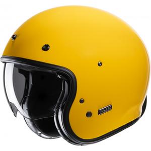 Casque moto ouvert HJC V31 Solid yellow