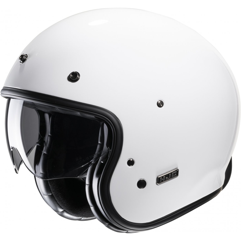 Casque moto ouvert HJC V31 Solid white
