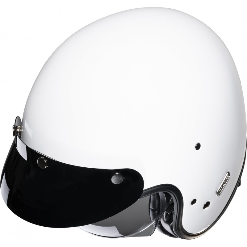 Casque moto ouvert HJC V31 Solid white