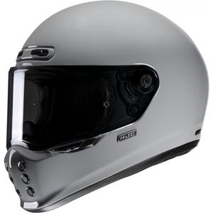 Casque moto intégral HJC V10 Solid n. gris