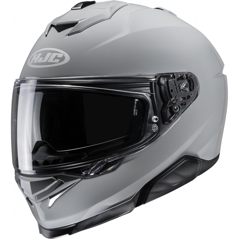 Casque moto intégral HJC i71 Solid n. gris