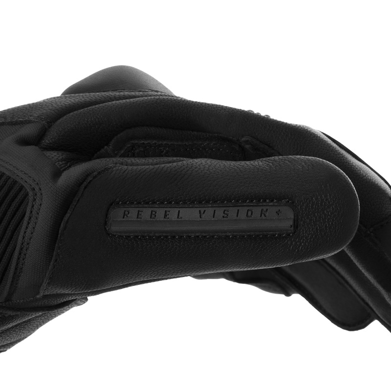 Gants de moto Rebelhorn Range Noirs