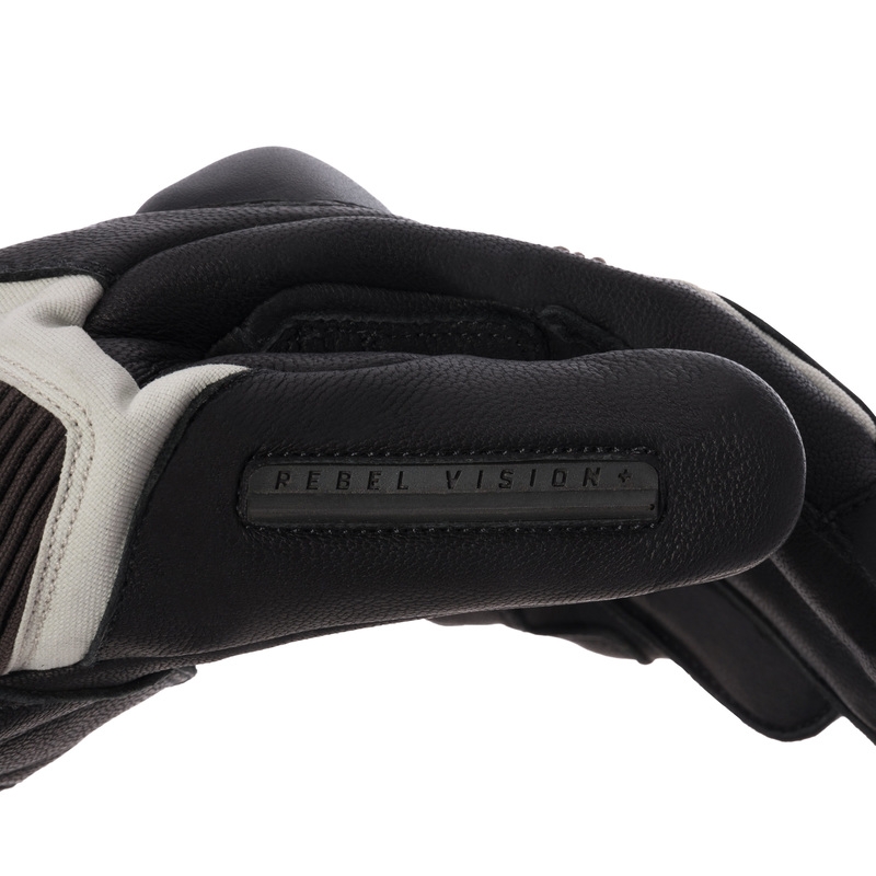 Gants de moto Rebelhorn Range noir-gris