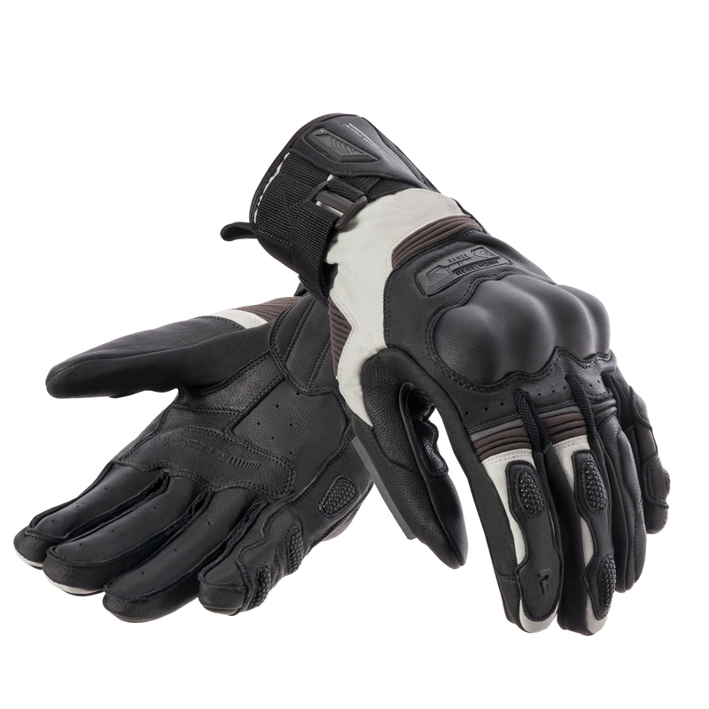 Gants de moto Rebelhorn Range noir-gris