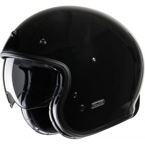 HJC V31 Solid Black Open Motorcycle Helmet