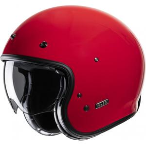 Casque moto ouvert HJC V31 Solid red