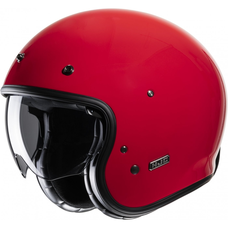 Casque moto ouvert HJC V31 Solid red