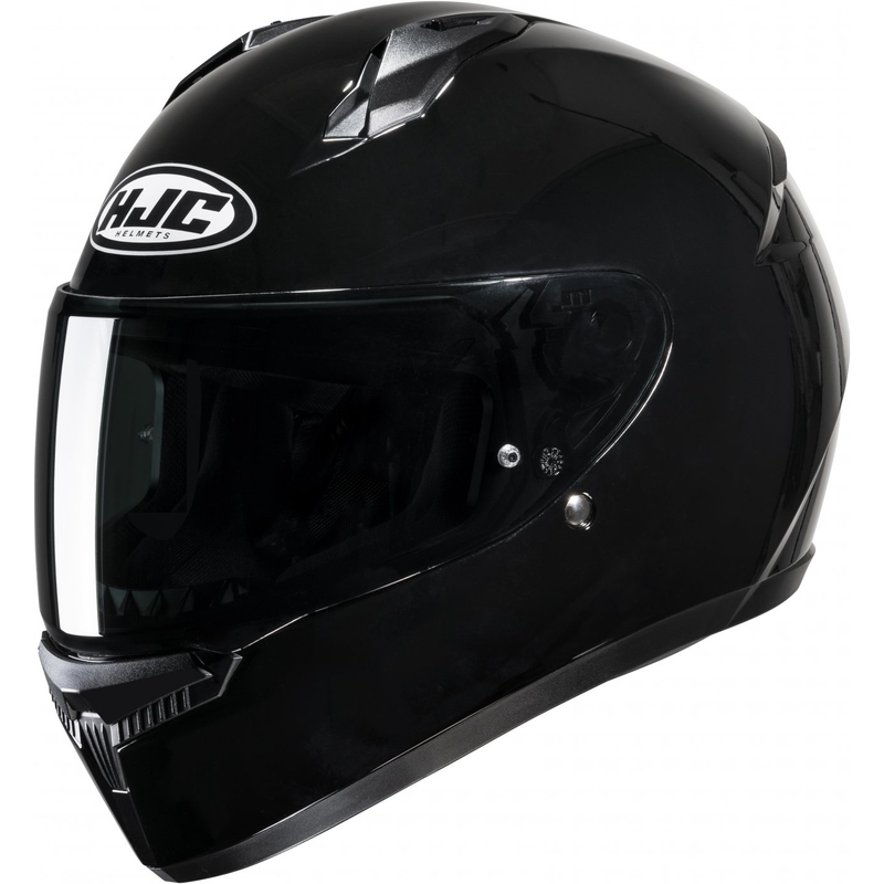Casque moto intégral HJC C10 Solid noir