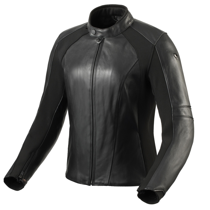Veste de moto Revit Maci Black pour femme soldes