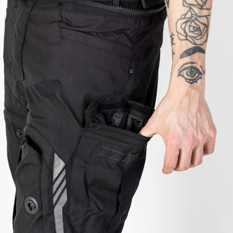 Pantalon de moto Rebelhorn Patrol Noir soldes