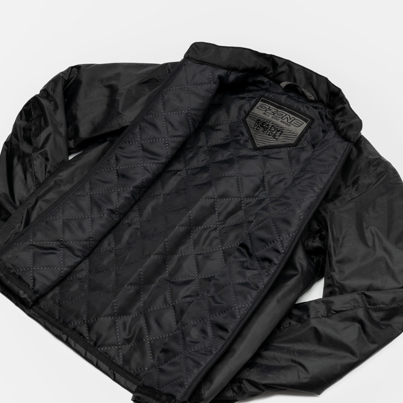 Blouson moto enfant Ozone Sahara noir