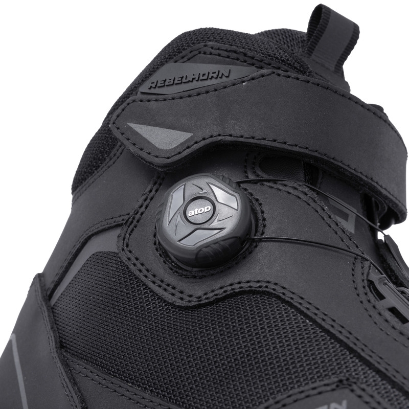 Bottes de moto Rebelhorn Spark II noires