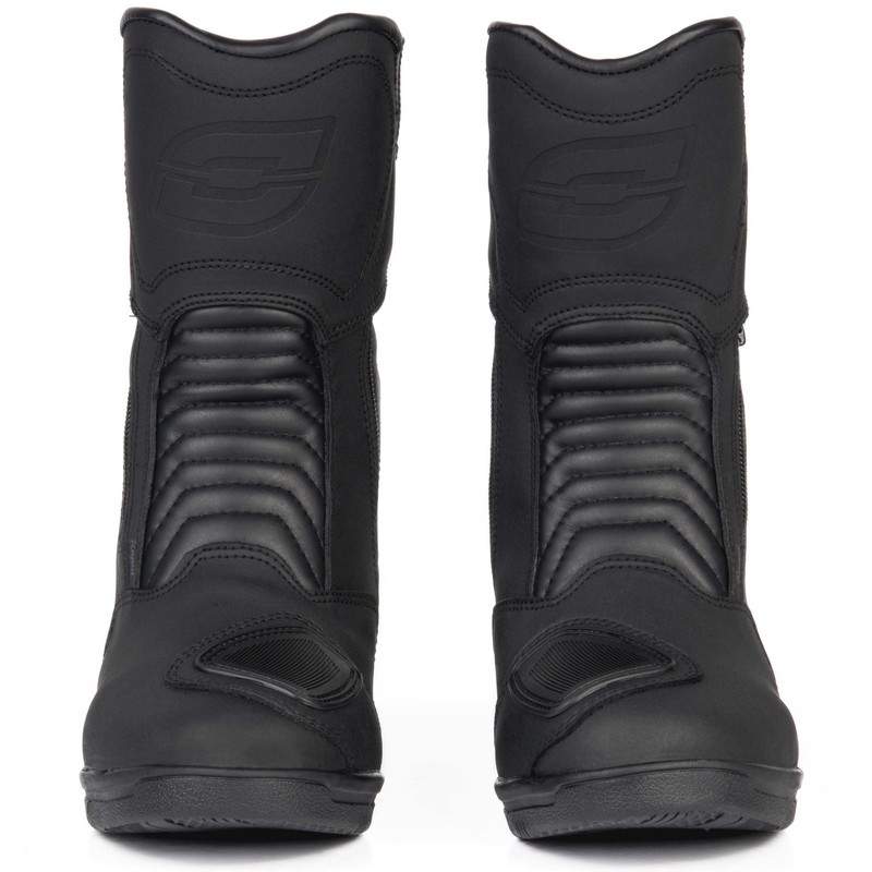 Bottes de moto Ozone Rapid Black Matte pour femmes