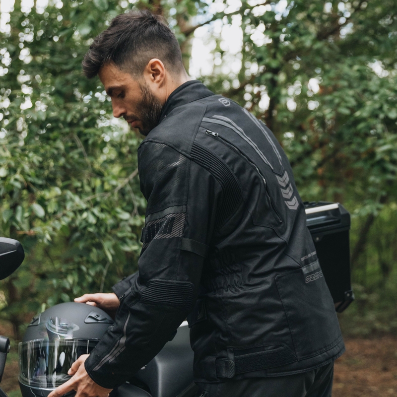 Veste moto Ozone Tour III noir