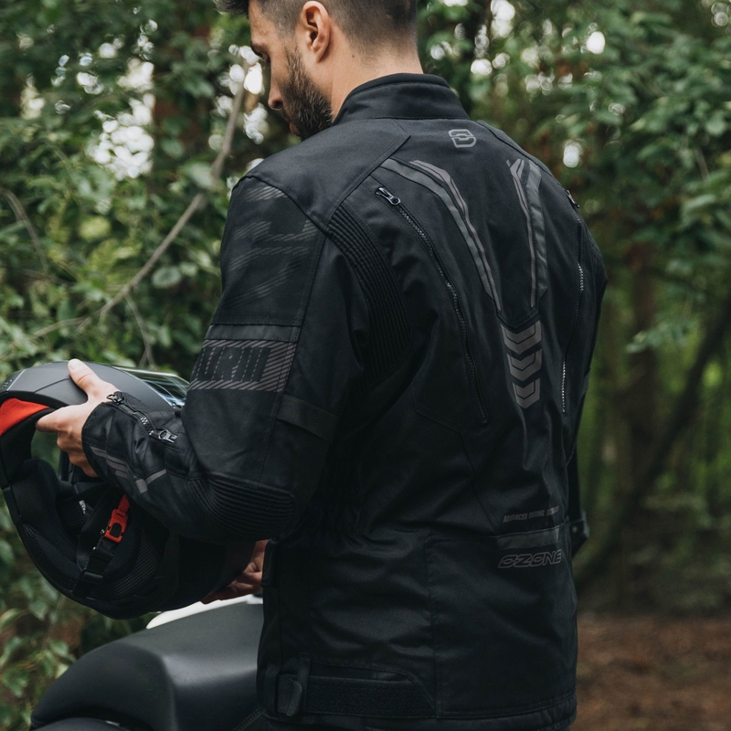 Veste moto Ozone Tour III noir