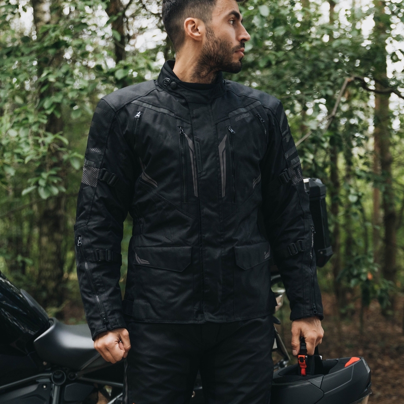 Veste moto Ozone Tour III noir