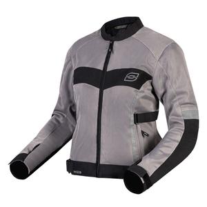Veste de moto Ozone Dart champagne pour femme soldes