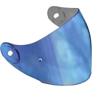 HJC XD-15 bleu plexi miroir