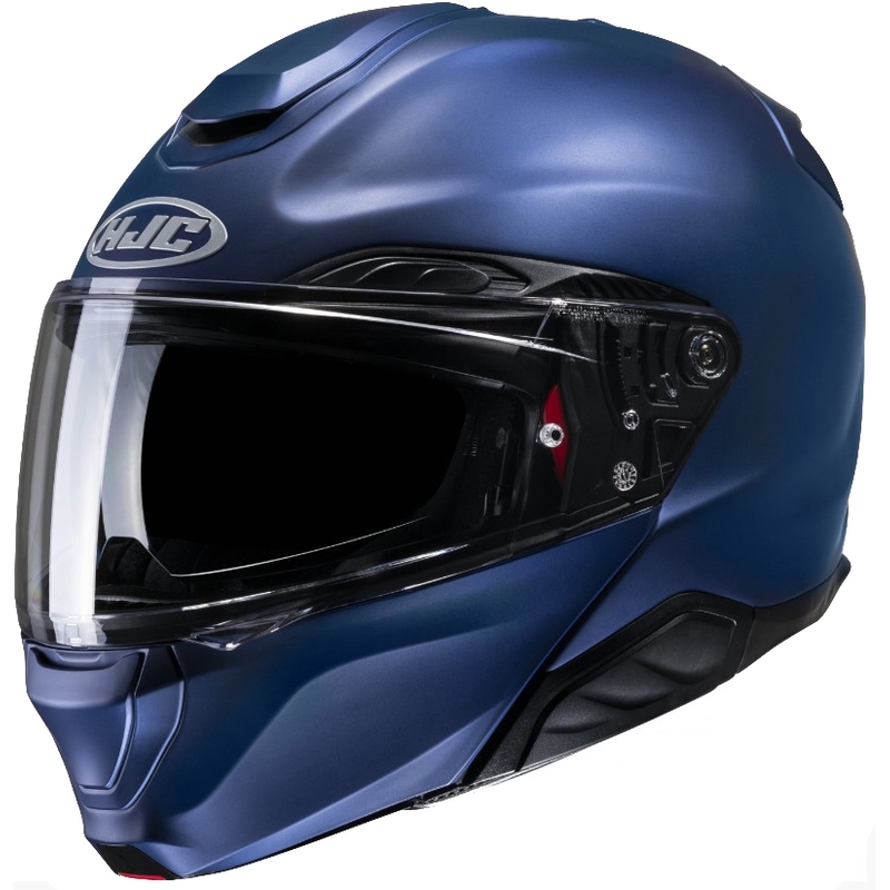 Casque moto modulable HJC RPHA 91 Solid bleu métallisé