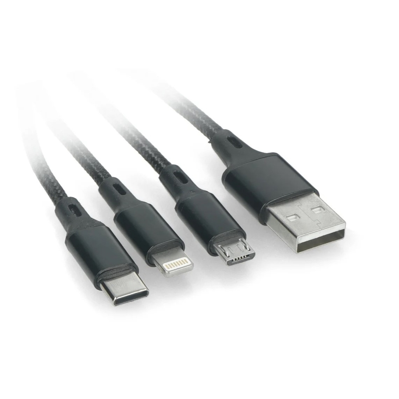 Câble USB 3in1 MotoZem