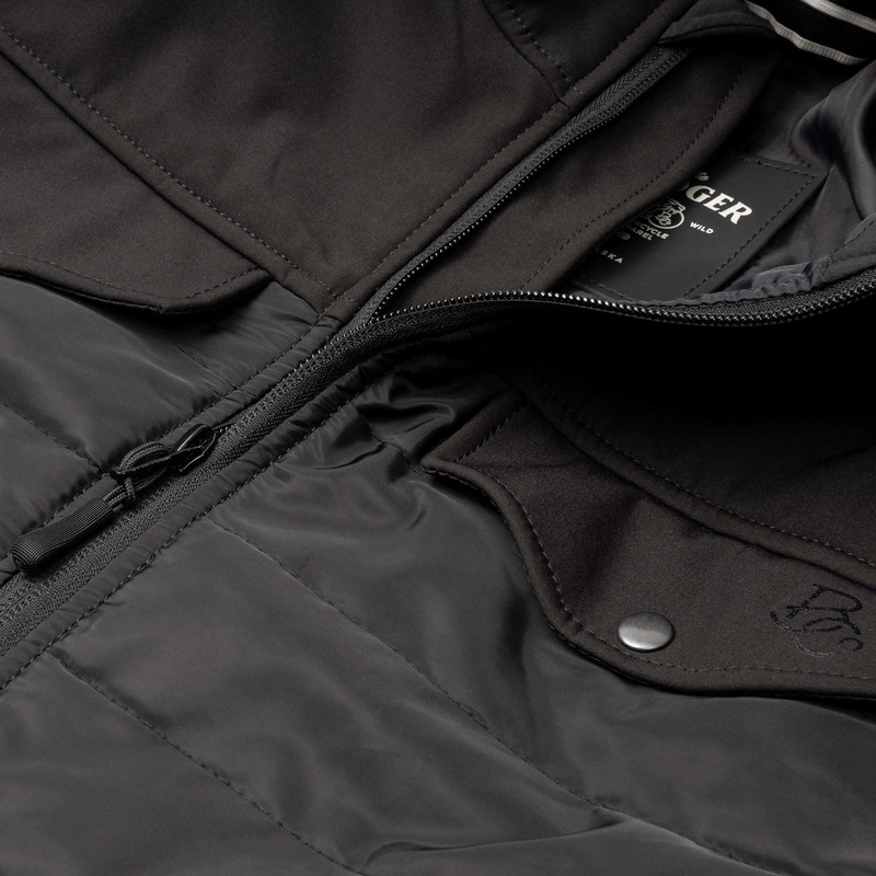 Veste moto BROGER Alaska noir