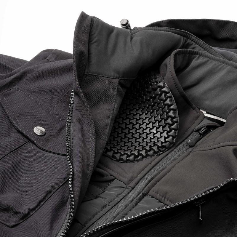 Veste moto BROGER Alaska noir